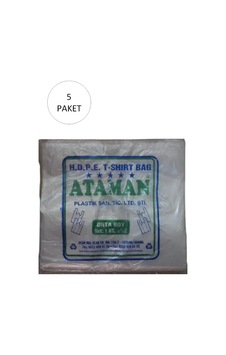 Jenerik Kalın Şeffaf Atlet Poşet Orta Boy 27x47 Cm 1 Kg 5 Paket-takriben 725 Adet Jenerik Kalın Şeffaf Atlet Poşet Orta Boy 27x47 Cm 1 Kg 5 Paket-takriben 725 Adet