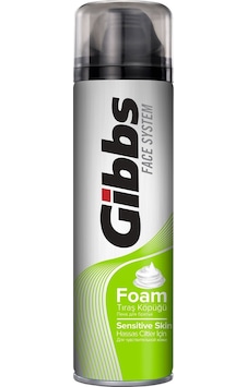 Gibbs Sensitive Tıraş Köpüğü 200 ML Gibbs Sensitive Tıraş Köpüğü 200 ML