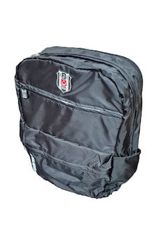 Beşiktaş Besıktas Cok Ceplı Sıyah Sırt Cantası 25320