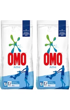 Omo Active Toz Çamaşır Deterjanı 40 Yıkama 2 x 10 KG Omo Active Toz Çamaşır Deterjanı 40 Yıkama 2 x 10 KG