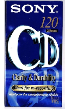 Sony SP2 H VHS 120 CD Kaset