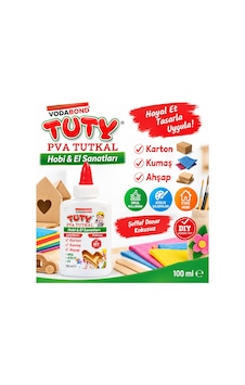 Tuty Hobi Tutkalı Kumaş, Karton, Ahşap - 924856403