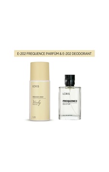 Loris E-202 Frequence Erkek Parfüm 50 Ml & E-202 Deodorant 150 Ml Çiçek - Meyve