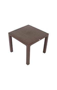 Luna 90x90 Elit Rattan Masa Kahverengi Luna 90x90 Elit Rattan Masa Kahverengi
