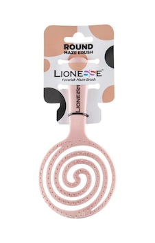 Lionesse Maze Brush Pembe Yuvarlak Saç Fırçası Lionesse Maze Brush Pembe Yuvarlak Saç Fırçası