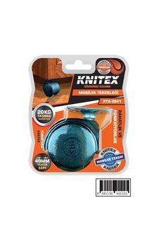 Knıtex 3041 Plastik Küçük Tablalı Teker Knıtex 3041 Plastik Küçük Tablalı Teker