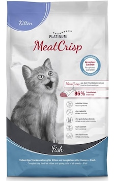 Platinum Meatcrisp Balıklı Yavru Kedi Maması 1,5 Kg Platinum Meatcrisp Balıklı Yavru Kedi Maması 1,5 Kg