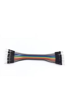 Jumper 10 Pin 10cm Erkek- Erkek Dupont Kablo Jumper 10 Pin 10cm Erkek- Erkek Dupont Kablo