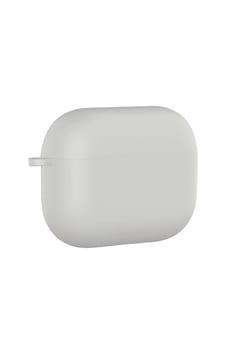 Apple Uyumlu AirPods Pro 3 Zore Standart Silikon Kılıf Krem
