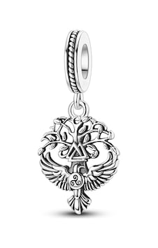 İskandinav Viking Hayat Ağacı Ve Kuşu Sallantılı Charm Gümüş İskandinav Viking Hayat Ağacı Ve Kuşu Sallantılı Charm Gümüş