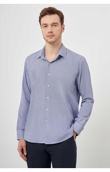 Morven Erkek Lacivert Slim Fit Desenli Gömlek 24mc004095200 Lacivert Morven Erkek Lacivert Slim Fit Desenli Gömlek 24mc004095200 Lacivert