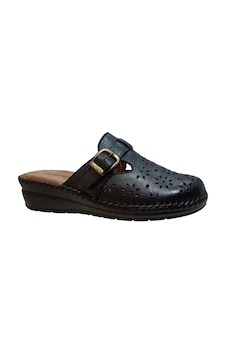 Forelli 80625-h Siyah Kadın Memory Foam Terlik-siyah Siyah