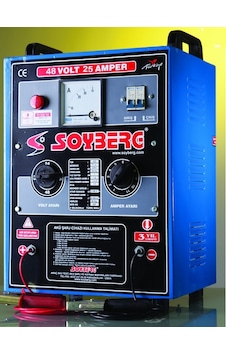 Soyberg 4 Akülük Seri Şarj Cihazı 48 Volt 25 Amper 425