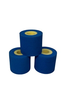 Mürekkep Topu Konveyörlü Poşet Yapıştırma Makinası 36 32 Mm Mavi Mürekkep Topu Konveyörlü Poşet Yapıştırma Makinası 36 32 Mm Mavi