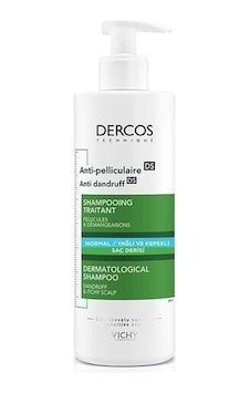 Vichy Dercos Dandruff Normal ve Yağlı Saçlar için Kepek Karşıtı Şampuan 390 ML Vichy Dercos Dandruff Normal ve Yağlı Saçlar için Kepek Karşıtı Şampuan 390 ML