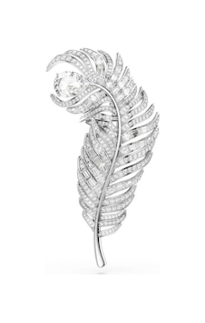 5741558 Swarovski Broş Vıenna:brooch Feather Whı/rhs Metalik 5741558 Swarovski Broş Vıenna:brooch Feather Whı/rhs Metalik
