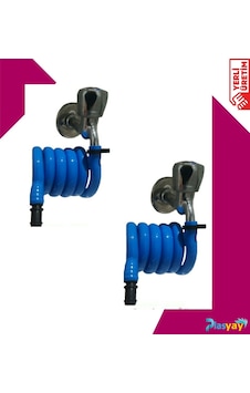 Plasyay Spiral Wc Hortum Matik 2 Adet Mavi Plasyay Spiral Wc Hortum Matik 2 Adet Mavi