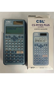 Csl Cs-991es Plus-blue Mavi Fonksiyonel Hesap Makinesi Çok Renkli Csl Cs-991es Plus-blue Mavi Fonksiyonel Hesap Makinesi Çok Renkli