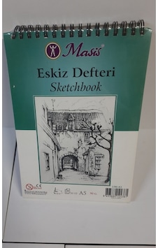 Eskiz Defteri 90 Gr A5 Tek Renk