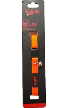 Tailpetz Cat Color Easy & Safety Lock Orange Ayarlanır Kedi Boyun Tailpetz Cat Color Easy & Safety Lock Orange Ayarlanır Kedi Boyun