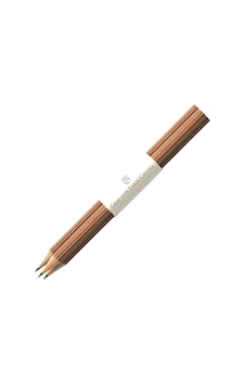 Graf Von Faber-Castell Ideal Kurşun Kalem Kahverengi 3 Adet 11863