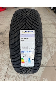 Michelin 195/55 R16 87H Alpin7 Kış Lastiği 2026 Michelin 195/55 R16 87H Alpin7 Kış Lastiği 2026