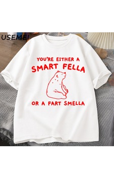 Flood Of Style Eğer Bir Akıllı Adam T Shirt Kadın Erkek Retro Karikatür T-shirt Pamuk Ayı Garip T Shirt Raha Beyaz Flood Of Style Eğer Bir Akıllı Adam T Shirt Kadın Erkek Retro Karikatür T-shirt Pamuk Ayı Garip T Shirt Raha Beyaz