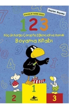 1-2-3 Küçük Karga Çorap'la Eğlenceli ve Komik Boyama Kitabı - Nele Moost - Annet Rudolph - Pegasus 1-2-3 Küçük Karga Çorap'la Eğlenceli ve Komik Boyama Kitabı - Nele Moost - Annet Rudolph - Pegasus