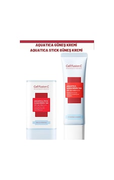 Cell Fusion C Aquatica Güneş Kremi SPF50+ 50 G + Aquatica Stick Güneş Kremi 19 G Cell Fusion C Aquatica Güneş Kremi SPF50+ 50 G + Aquatica Stick Güneş Kremi 19 G