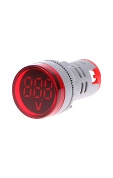 DİJİTAL VOLTMETRE AC 20-500V - KIRMIZI DİJİTAL VOLTMETRE AC 20-500V - KIRMIZI