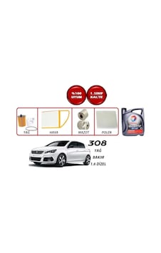Total Quartz Ineo Ecs 5W-30 Motor Yağı 4 L + Peugeot 308 1.6 Dizel Yağ Bakım Seti Total Quartz Ineo Ecs 5W-30 Motor Yağı 4 L + Peugeot 308 1.6 Dizel Yağ Bakım Seti