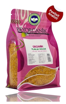 Beyorganik Organik Pilavlık Bulgur Pestisit Ve AflaAnalizli 1 KG