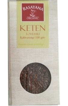 Rasayana Organik Kahverengi Keten Tohumu 100 G