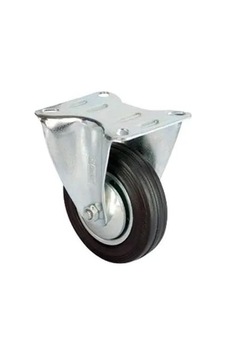 Tedar Servis Tekeri - Tablalı Siyah Sabit - Çap 80 Mm Najmaddin Standart