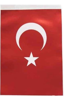Alpaka Turk Bayragı 40x60 Cm Diğer