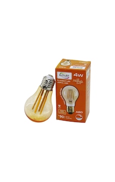 Lunaev Elitled A-60 4 W - E27 Gold Color Flament Led Rustik Ampul 500lumen Kırılmaz Gövde