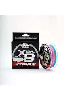 Fubelo Braid Line 8x Multi Color 0.10 Mm 150 M 0,10 Mm Fubelo Braid Line 8x Multi Color 0.10 Mm 150 M 0,10 Mm