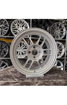 17" İnç 4x100 Enkei Civic Symbol Clio Uyumlu Gümüş Jant Takım 17" İnç 4x100 Enkei Civic Symbol Clio Uyumlu Gümüş Jant Takım