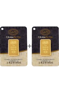 10 Gram 24 Ayar Külçe Altın (5+5) 10 Gram 24 Ayar Külçe Altın (5+5)