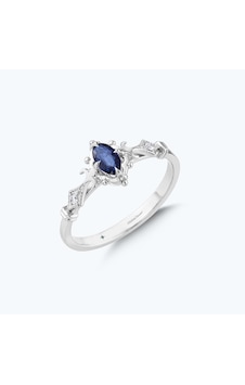 Altınbaş Pırlanta Safir Oval Yüzük Pnf045sa-14k Altınbaş Pırlanta Safir Oval Yüzük Pnf045sa-14k