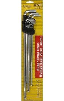 Bombe Başlı Süper Ekstra Uzun Allen Takımı K 60261612185
