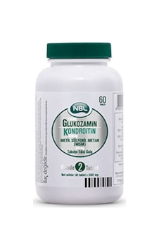 Nbl Glukozamin Kondroitin Msm 60   Tablet