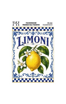 Polyesterhobi Premium Sulu Transfer 25x35 Cm İtalyan Esintisi Ve Limon Desenli Ps 232 Polyesterhobi Premium Sulu Transfer 25x35 Cm İtalyan Esintisi Ve Limon Desenli Ps 232