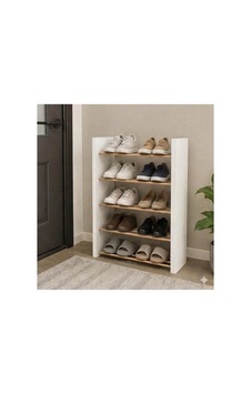 Ea-4011 Banyo Düzenleyici Raf, Ayakkabılık, 5raflı Ahşap Çubuklu Organizer Beyaz - 909085935 Beyaz Ea-4011 Banyo Düzenleyici Raf, Ayakkabılık, 5raflı Ahşap Çubuklu Organizer Beyaz - 909085935 Beyaz