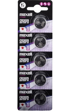 Maxell Cr2025 Lithium Pil 5li Blister - Gri Paket Maxell Cr2025 Lithium Pil 5li Blister - Gri Paket