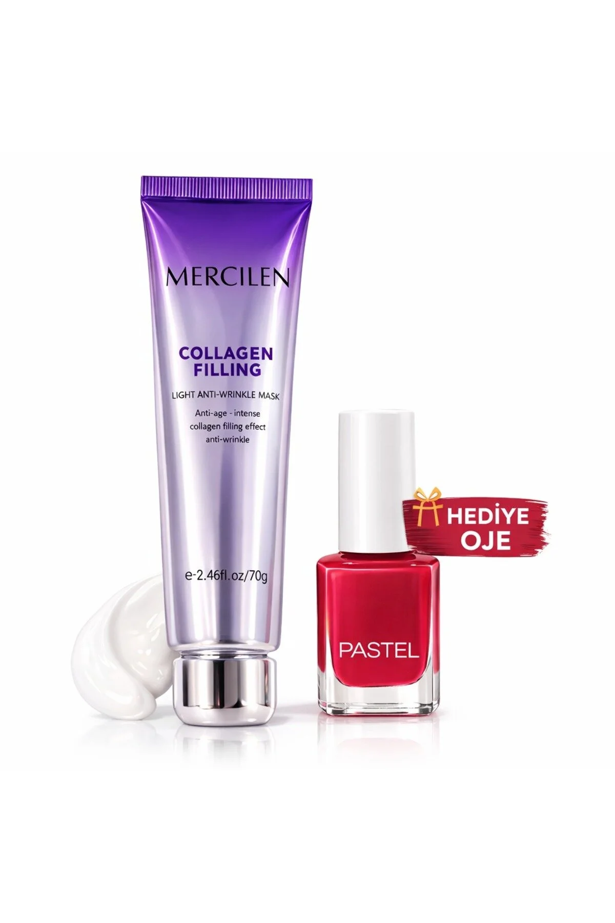 Oje +mercilen Soyulabilir Kolajen Jel Yüz Maskesi & Dolgunlaştırıcı Maske 70 Gr Oje +mercilen Soyulabilir Kolajen Jel Yüz Maskesi & Dolgunlaştırıcı Maske 70 Gr