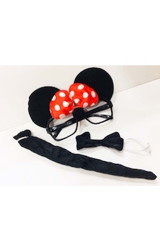 Mouse Gözlüğü Papyonu Kuyruğu Seti Diğer Mouse Gözlüğü Papyonu Kuyruğu Seti Diğer
