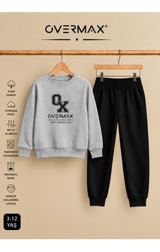 Overmax Baskılı Çocuk Sweatshirt & Eşofman Altı Takım 3-12 Yaş Gri Üst-siyah Alt - 920664318 Gri Üst-siyah Alt Overmax Baskılı Çocuk Sweatshirt & Eşofman Altı Takım 3-12 Yaş Gri Üst-siyah Alt - 920664318 Gri Üst-siyah Alt