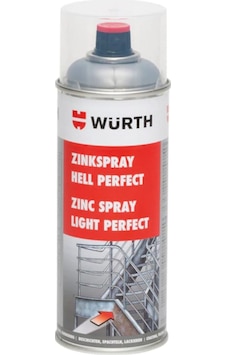Würth Çinko Sprey Perfekt Açık Renkli 400Ml