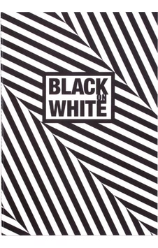 Black On White Bias 16,5x23,5 20 Yaprak Siyah Defter